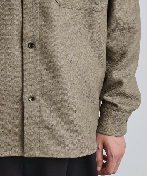 tk.TAKEO KIKUCHI / ティーケー タケオキクチ シャツ・ブラウス | ヘリンボーンワーカーシャツ | 詳細22