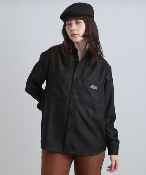 tk.TAKEO KIKUCHI / ティーケー タケオキクチ シャツ・ブラウス | ヘリンボーンワーカーシャツ | 詳細5