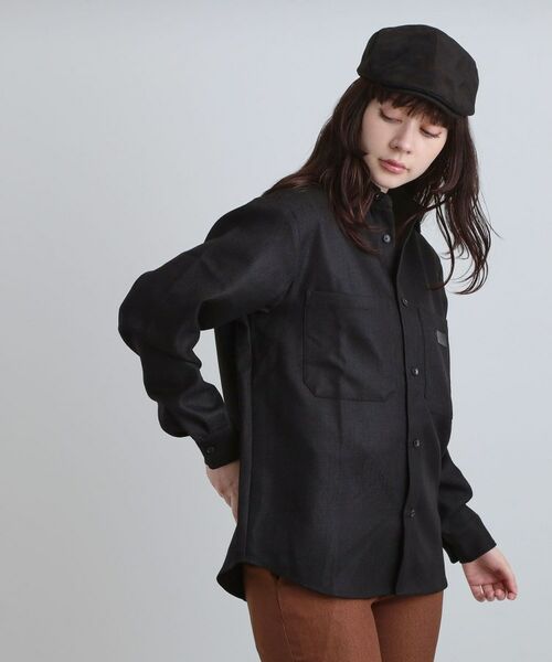 tk.TAKEO KIKUCHI / ティーケー タケオキクチ シャツ・ブラウス | ヘリンボーンワーカーシャツ | 詳細6