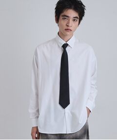 tk.TAKEO KIKUCHI / ティーケー タケオキクチ シャツ・ブラウス | 【ネクタイ付き】グランパシャツ