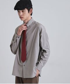 tk.TAKEO KIKUCHI / ティーケー タケオキクチ シャツ・ブラウス | 【ネクタイ付き】グランパシャツ