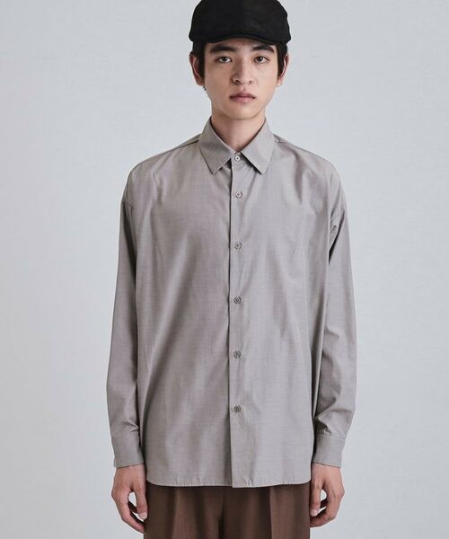 tk.TAKEO KIKUCHI / ティーケー タケオキクチ シャツ・ブラウス | 【ネクタイ付き】グランパシャツ | 詳細10
