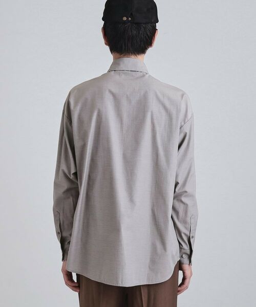 tk.TAKEO KIKUCHI / ティーケー タケオキクチ シャツ・ブラウス | 【ネクタイ付き】グランパシャツ | 詳細12