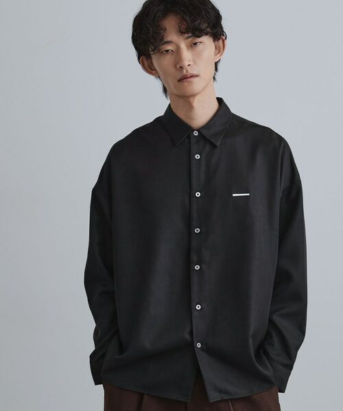 tk.TAKEO KIKUCHI / ティーケー タケオキクチ シャツ・ブラウス | 【選べる7色】オーバーとろみシャツ | 詳細12