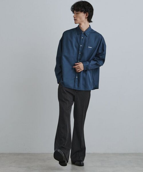 tk.TAKEO KIKUCHI / ティーケー タケオキクチ シャツ・ブラウス | 【選べる7色】オーバーとろみシャツ | 詳細18