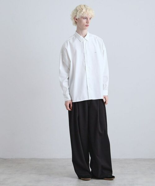tk.TAKEO KIKUCHI / ティーケー タケオキクチ シャツ・ブラウス | 【選べる7色】オーバーとろみシャツ | 詳細5