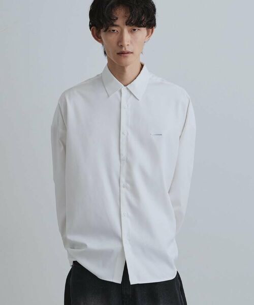 tk.TAKEO KIKUCHI / ティーケー タケオキクチ シャツ・ブラウス | 【選べる7色】オーバーとろみシャツ | 詳細6