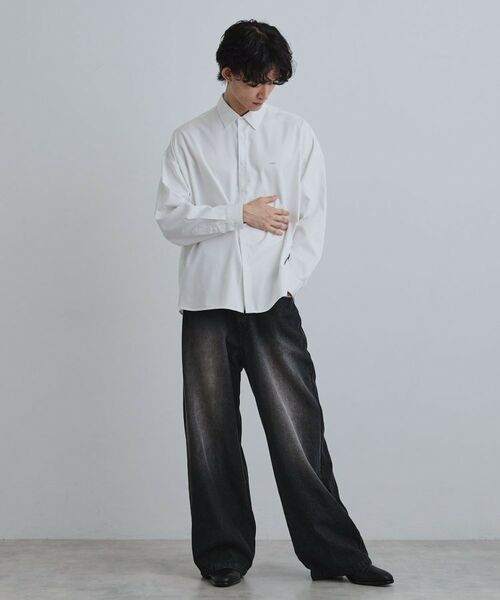 tk.TAKEO KIKUCHI / ティーケー タケオキクチ シャツ・ブラウス | 【選べる7色】オーバーとろみシャツ | 詳細8