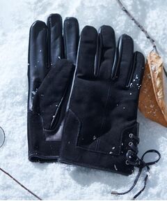 tk.TAKEO KIKUCHI / ティーケー タケオキクチ 手袋 | 【本革／ギフトにおススメ】レースアップグローブ