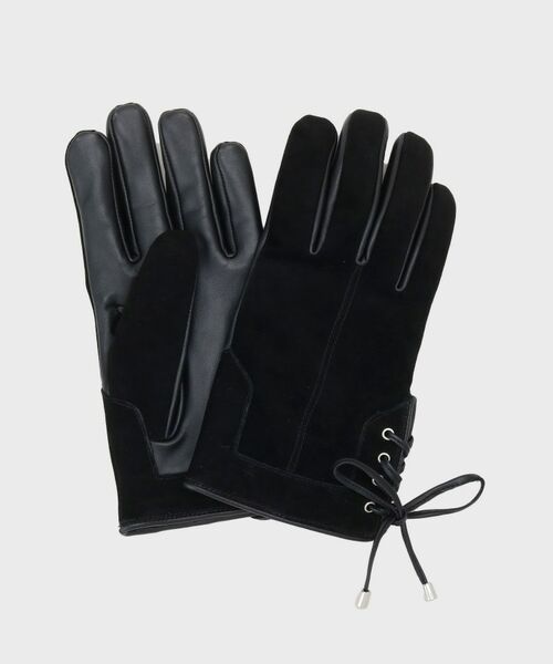 tk.TAKEO KIKUCHI / ティーケー タケオキクチ 手袋 | 【本革／ギフトにおススメ】レースアップグローブ | 詳細1
