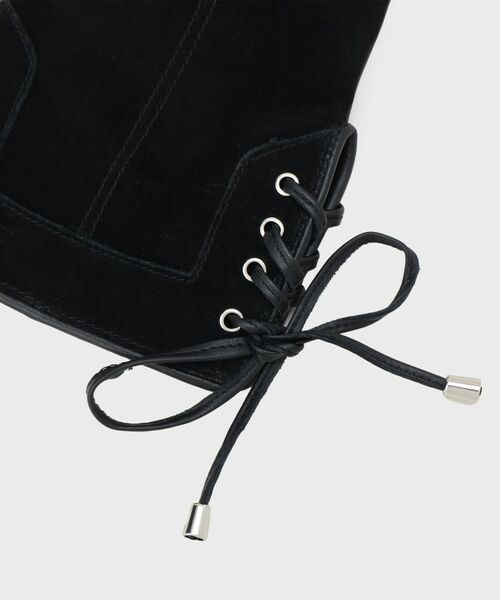 tk.TAKEO KIKUCHI / ティーケー タケオキクチ 手袋 | 【本革／ギフトにおススメ】レースアップグローブ | 詳細3