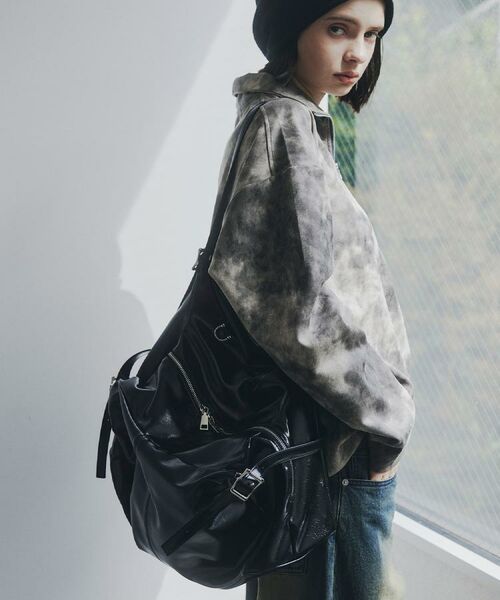 tk.TAKEO KIKUCHI / ティーケー タケオキクチ ボストンバッグ | デフォーメッドボストンBAG | 詳細11