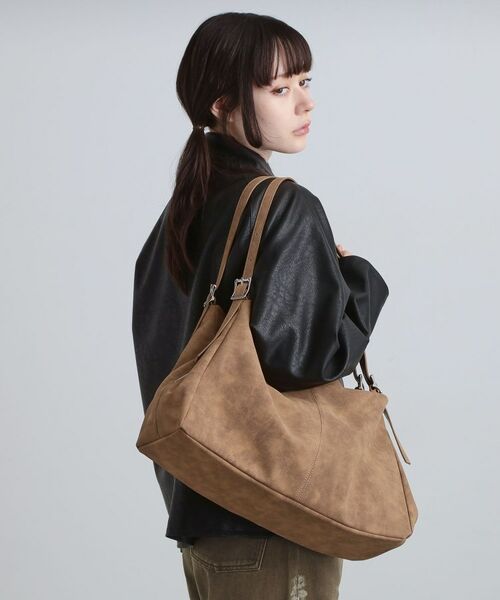 tk.TAKEO KIKUCHI / ティーケー タケオキクチ ボストンバッグ | デフォーメッドボストンBAG | 詳細21