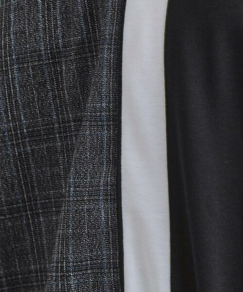 tk.TAKEO KIKUCHI / ティーケー タケオキクチ カットソー | 切替グレンチェックカットソー | 詳細8