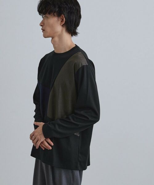 tk.TAKEO KIKUCHI / ティーケー タケオキクチ カットソー | ブロックシャドー切替カットソー | 詳細5