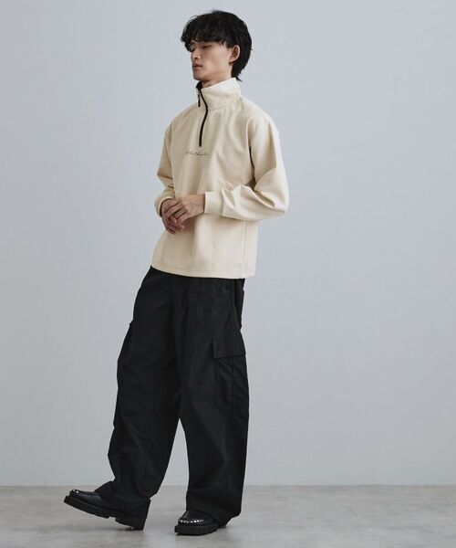 tk.TAKEO KIKUCHI / ティーケー タケオキクチ カットソー | ポンチスウェードハーフジップ | 詳細2