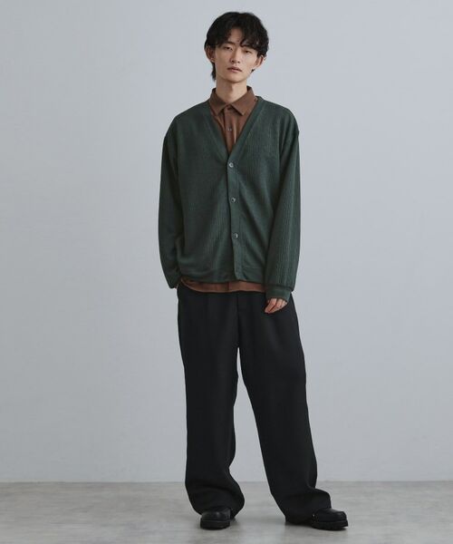 tk.TAKEO KIKUCHI / ティーケー タケオキクチ カーディガン・ボレロ | ニットライクジャカードカーディガン | 詳細10