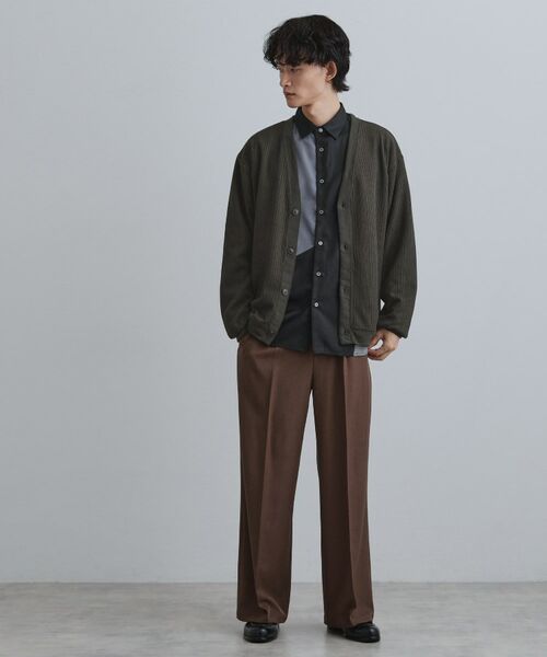 tk.TAKEO KIKUCHI / ティーケー タケオキクチ カーディガン・ボレロ | ニットライクジャカードカーディガン | 詳細3