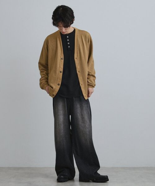 tk.TAKEO KIKUCHI / ティーケー タケオキクチ カーディガン・ボレロ | ニットライクジャカードカーディガン | 詳細6