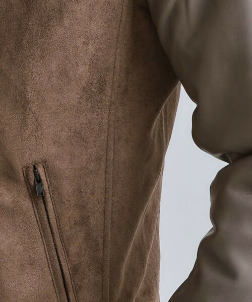 tk.TAKEO KIKUCHI / ティーケー タケオキクチ レザーブルゾン・ジャケット | シングルレザー調ブルゾン | 詳細12