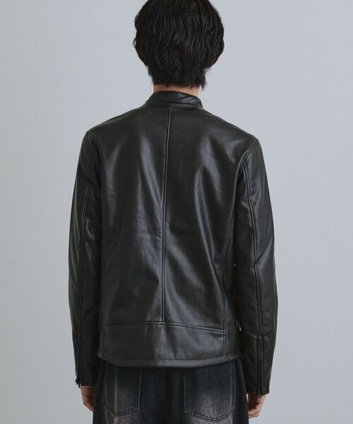 tk.TAKEO KIKUCHI / ティーケー タケオキクチ レザーブルゾン・ジャケット | シングルレザー調ブルゾン | 詳細15