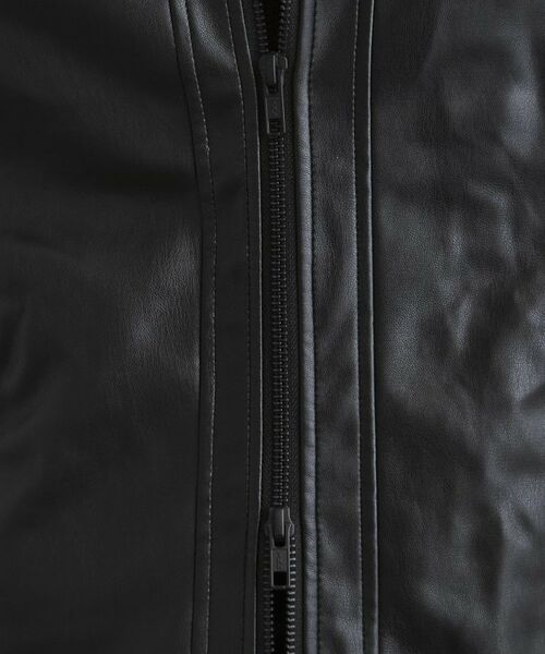 tk.TAKEO KIKUCHI / ティーケー タケオキクチ レザーブルゾン・ジャケット | シングルレザー調ブルゾン | 詳細23