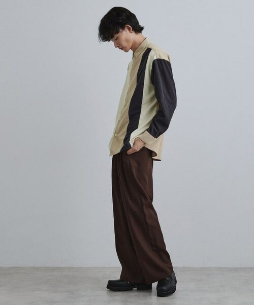 tk.TAKEO KIKUCHI / ティーケー タケオキクチ シャツ・ブラウス | コーデュロイ＆スエード切替シャツ | 詳細3