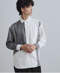 tk.TAKEO KIKUCHI / ティーケー タケオキクチ シャツ・ブラウス | グレンチェック切替シャツ