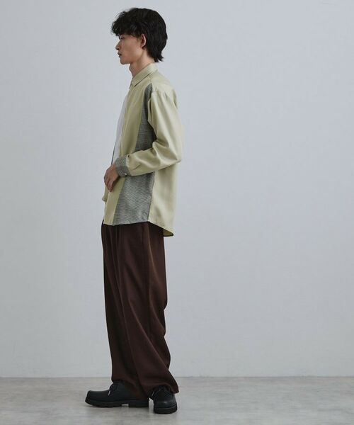 tk.TAKEO KIKUCHI / ティーケー タケオキクチ シャツ・ブラウス | グレンチェック切替シャツ | 詳細11