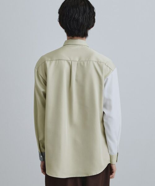 tk.TAKEO KIKUCHI / ティーケー タケオキクチ シャツ・ブラウス | グレンチェック切替シャツ | 詳細15