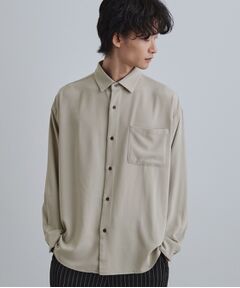 tk.TAKEO KIKUCHI / ティーケー タケオキクチ シャツ・ブラウス | なめらかスウェードシャツ