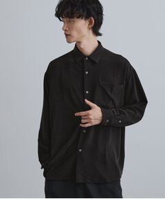 tk.TAKEO KIKUCHI / ティーケー タケオキクチ シャツ・ブラウス | なめらかスウェードシャツ