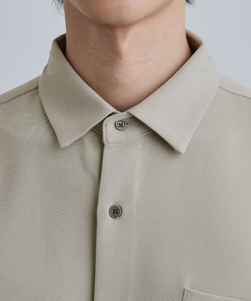 tk.TAKEO KIKUCHI / ティーケー タケオキクチ シャツ・ブラウス | なめらかスウェードシャツ | 詳細16