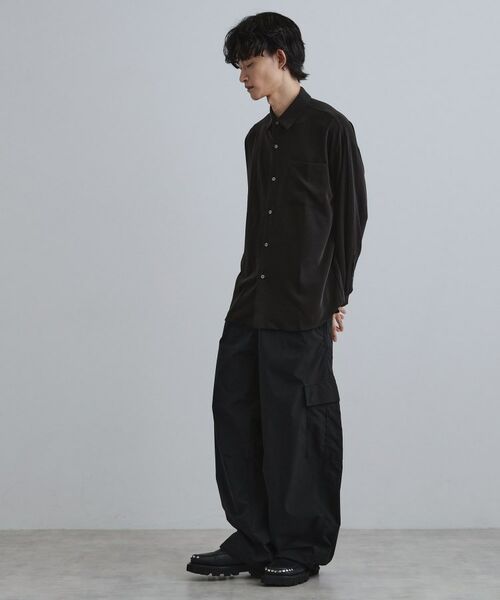 tk.TAKEO KIKUCHI / ティーケー タケオキクチ シャツ・ブラウス | なめらかスウェードシャツ | 詳細3