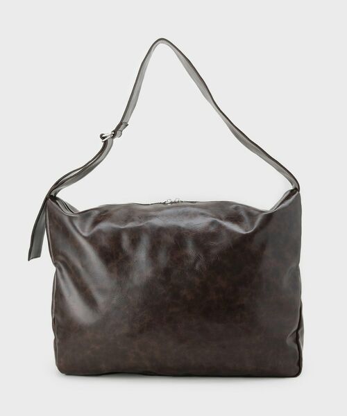 tk.TAKEO KIKUCHI / ティーケー タケオキクチ ショルダーバッグ | ルーズビッグショルダーバッグ／たすき掛け／ビッグ／A3サイズ収納可能 | 詳細3