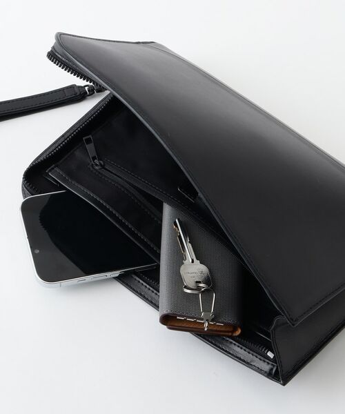 tk.TAKEO KIKUCHI / ティーケー タケオキクチ クラッチ・パーティバッグ | リアルレザークラッチ（冠婚葬祭OK） | 詳細10