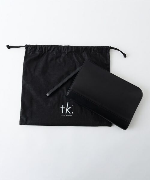 tk.TAKEO KIKUCHI / ティーケー タケオキクチ クラッチ・パーティバッグ | リアルレザークラッチ（冠婚葬祭OK） | 詳細15