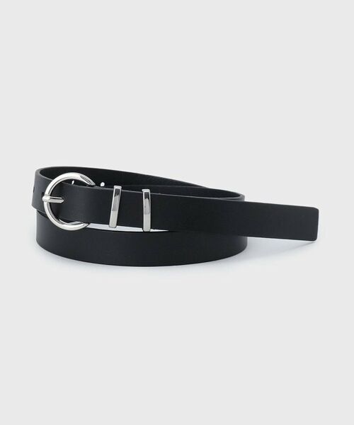 tk.TAKEO KIKUCHI / ティーケー タケオキクチ ベルト・サスペンダー | シンプルナローレザーベルト | 詳細1