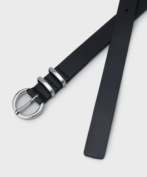 tk.TAKEO KIKUCHI / ティーケー タケオキクチ ベルト・サスペンダー | シンプルナローレザーベルト | 詳細2