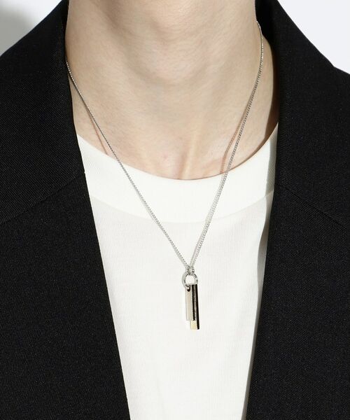 tk.TAKEO KIKUCHI / ティーケー タケオキクチ ネックレス・ペンダント・チョーカー | ダブルバーネックレス | 詳細11