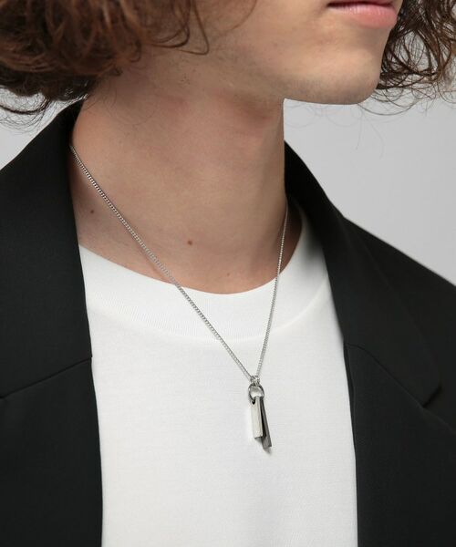 tk.TAKEO KIKUCHI / ティーケー タケオキクチ ネックレス・ペンダント・チョーカー | ダブルバーネックレス | 詳細15