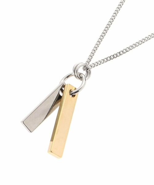 tk.TAKEO KIKUCHI / ティーケー タケオキクチ ネックレス・ペンダント・チョーカー | ダブルバーネックレス | 詳細2