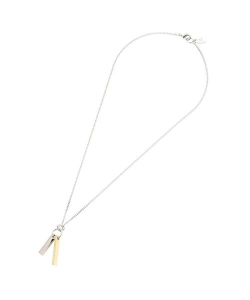 tk.TAKEO KIKUCHI / ティーケー タケオキクチ ネックレス・ペンダント・チョーカー | ダブルバーネックレス | 詳細3