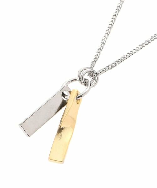 tk.TAKEO KIKUCHI / ティーケー タケオキクチ ネックレス・ペンダント・チョーカー | ダブルバーネックレス | 詳細8