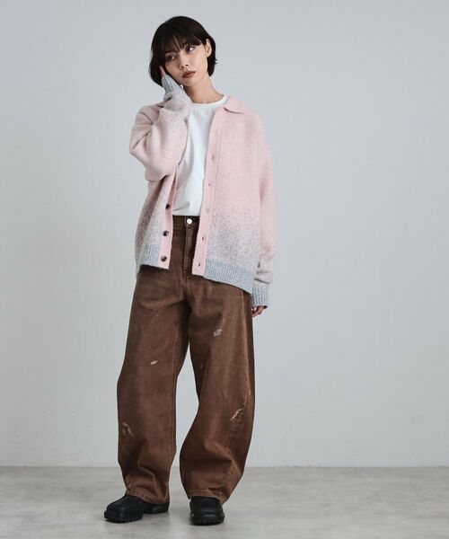 tk.TAKEO KIKUCHI / ティーケー タケオキクチ カーディガン・ボレロ | ミスティーシャギーカーディガン | 詳細29