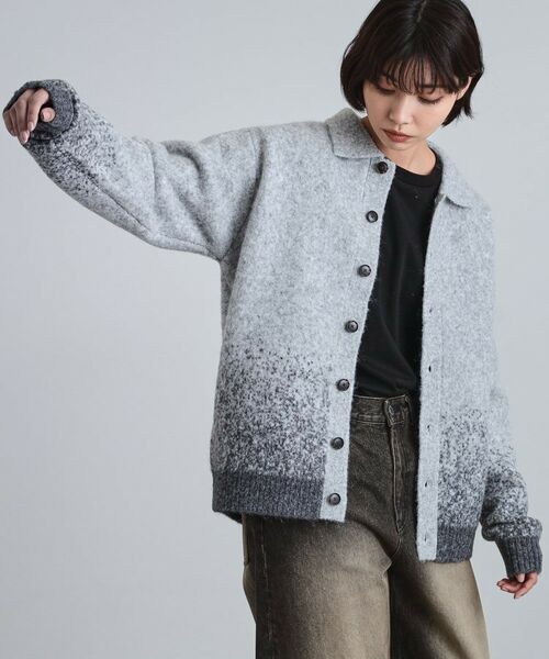 tk.TAKEO KIKUCHI / ティーケー タケオキクチ カーディガン・ボレロ | ミスティーシャギーカーディガン | 詳細5