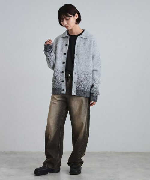 tk.TAKEO KIKUCHI / ティーケー タケオキクチ カーディガン・ボレロ | ミスティーシャギーカーディガン | 詳細7