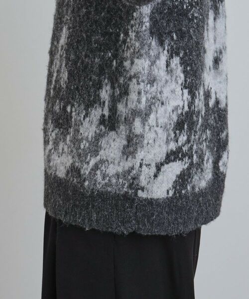 tk.TAKEO KIKUCHI / ティーケー タケオキクチ ニット・セーター | アブストフラワーシャギーニットプルオーバー | 詳細20