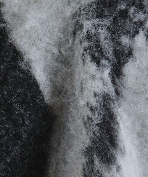 tk.TAKEO KIKUCHI / ティーケー タケオキクチ カーディガン・ボレロ | ボールドストライプシャギーニットVカーディガン | 詳細18