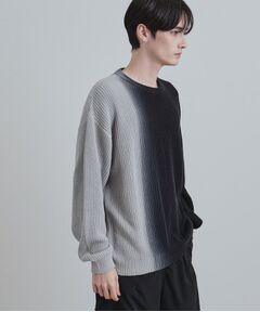 tk.TAKEO KIKUCHI / ティーケー タケオキクチ ニット・セーター | グラデダイニットプルオーバー